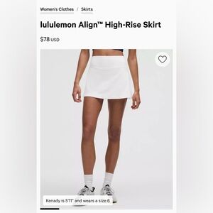 lululemon Align™ High-Rise Skirt